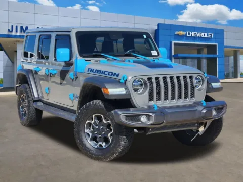 Gray 2021 Jeep Wrangler Unlimited Rubicon 4xe for sale in Broken Arrow, OK