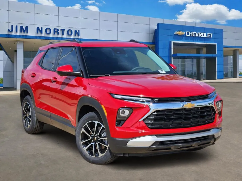 Red 2026 Chevrolet TrailBlazer LT for sale in Broken Arrow, OK