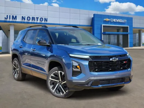 Blue 2026 Chevrolet Equinox RS for sale in Broken Arrow, OK