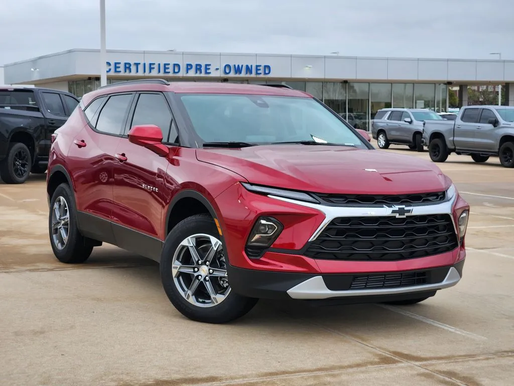 Red 2026 Chevrolet Blazer LT for sale in Broken Arrow, OK