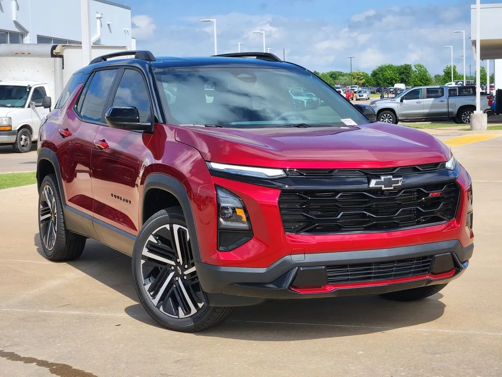 Red 2026 Chevrolet Equinox RS for sale in Broken Arrow, OK