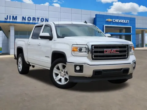White 2015 GMC Sierra 1500 SLE for sale in Broken Arrow, OK
