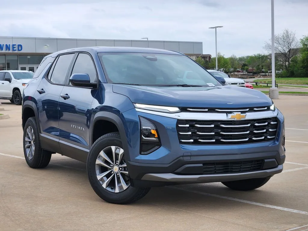 Blue 2026 Chevrolet Equinox LT for sale in Broken Arrow, OK