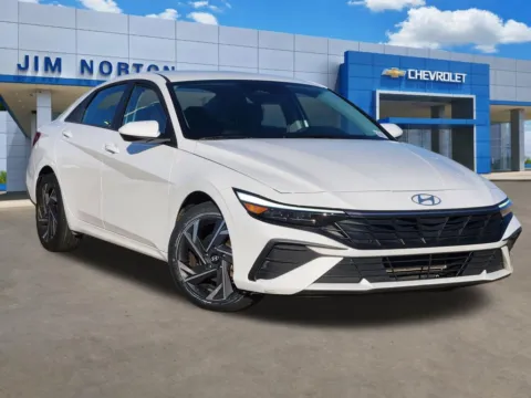 White 2024 Hyundai Elantra SEL for sale in Broken Arrow, OK