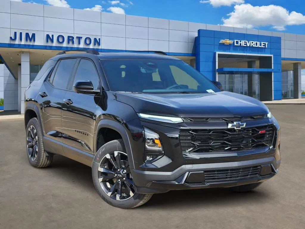 Black 2026 Chevrolet Equinox RS for sale in Broken Arrow, OK