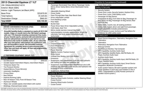 More photos of 2013 Chevrolet Equinox LT at Jim Norton Chevrolet, OK