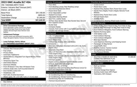 More photos of 2023 GMC Acadia SLT at Jim Norton Chevrolet, OK