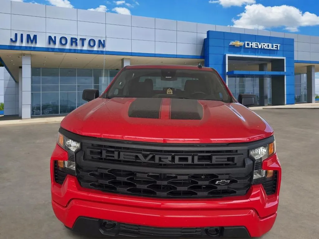 Red 2023 Chevrolet Silverado 1500 Custom for sale in Broken Arrow, OK