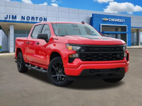 Red 2023 Chevrolet Silverado 1500 Custom for sale in Broken Arrow, OK
