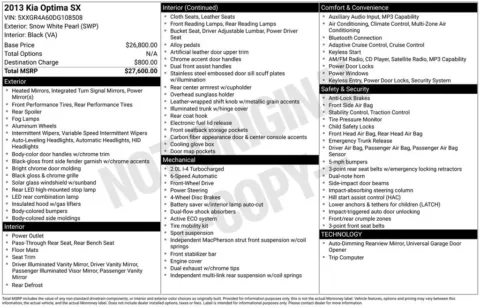 More photos of 2013 Kia Optima SX at Jim Norton Chevrolet, OK