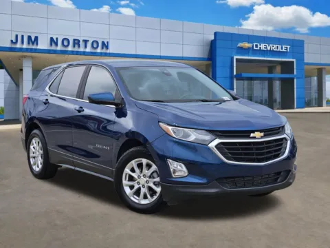 Blue 2021 Chevrolet Equinox LT for sale in Broken Arrow, OK