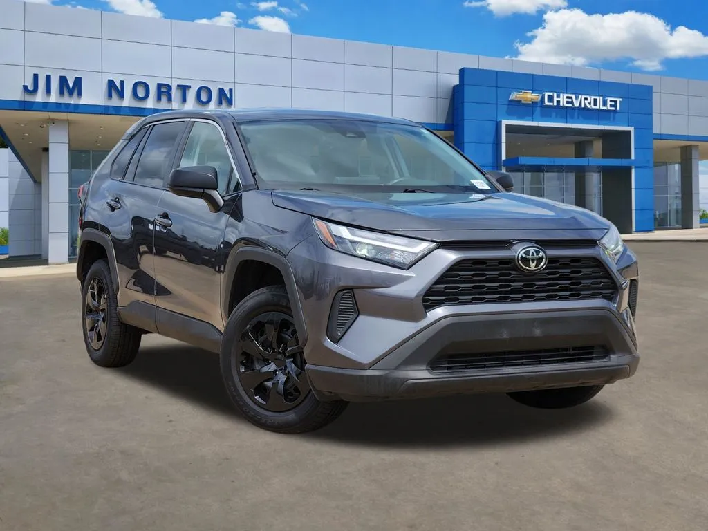 Gray 2023 Toyota RAV4 LE for sale in Broken Arrow, OK
