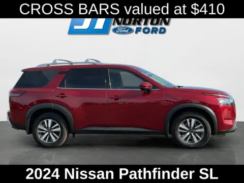 Photos of 2024 Nissan Pathfinder SL for sale in Broken Arrow, OK at Jim Norton Chevrolet