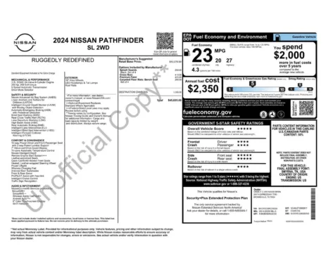 More photos of 2024 Nissan Pathfinder SL at Jim Norton Chevrolet, OK