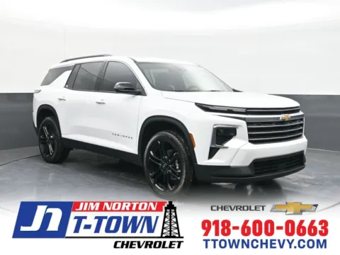White 2026 Chevrolet Traverse LT for sale in Broken Arrow, OK