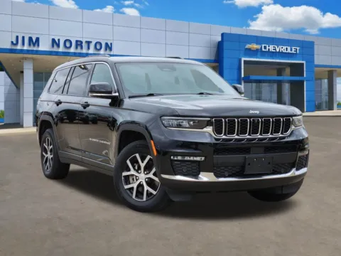 Black 2024 Jeep Grand Cherokee L Limited for sale in Broken Arrow, OK
