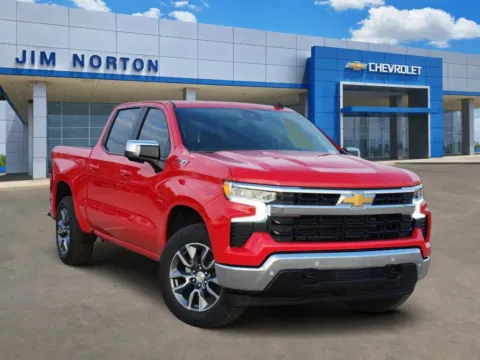 Red 2026 Chevrolet Silverado 1500 LT for sale in Broken Arrow, OK