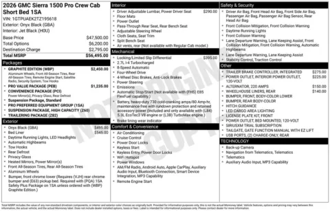 More photos of 2026 GMC Sierra 1500 Pro at Jim Norton Chevrolet, OK