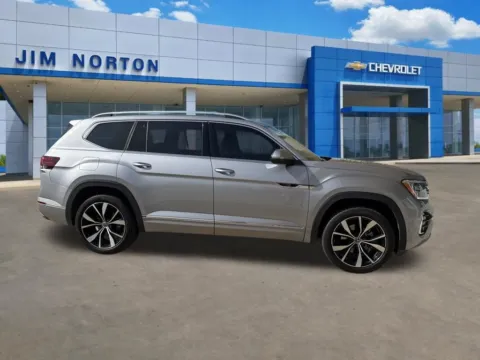Silver 2024 Volkswagen Atlas 2.0T SEL Premium R-Line for sale in Broken Arrow, OK
