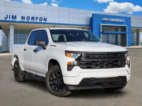 White 2026 Chevrolet Silverado 1500 Custom for sale in Broken Arrow, OK