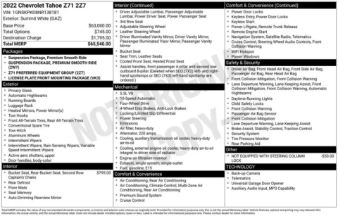 More photos of 2022 Chevrolet Tahoe Z71 at Jim Norton Chevrolet, OK