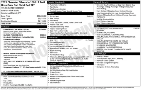 More photos of 2025 Chevrolet Silverado 1500 LT Trail Boss at Jim Norton Chevrolet, OK