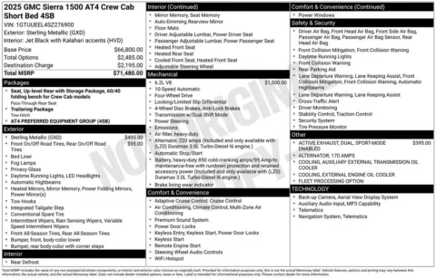 More photos of 2025 GMC Sierra 1500 AT4 at Jim Norton Chevrolet, OK