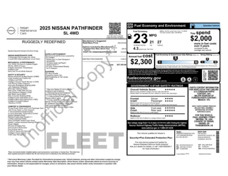 More photos of 2025 Nissan Pathfinder SL at Jim Norton Chevrolet, OK