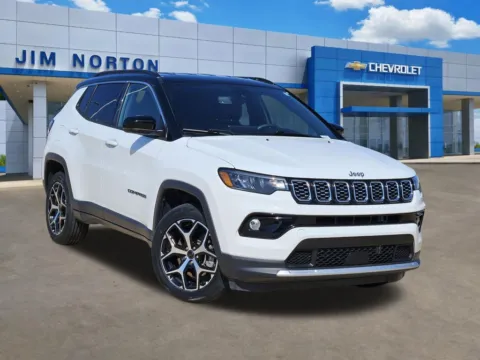 White 2025 Jeep Compass Limited for sale in Broken Arrow, OK