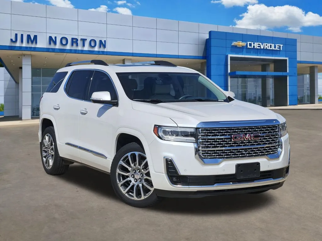 White 2021 GMC Acadia Denali for sale in Broken Arrow, OK