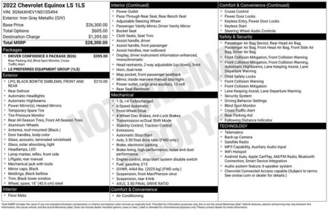 More photos of 2022 Chevrolet Equinox LS at Jim Norton Chevrolet, OK