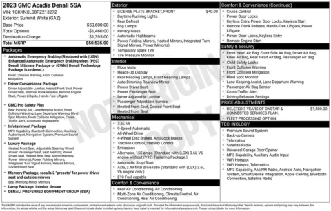 More photos of 2023 GMC Acadia Denali at Jim Norton Chevrolet, OK