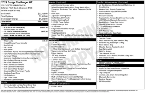 Photos of 2021 Dodge Challenger GT for sale in Broken Arrow, OK at Jim Norton Chevrolet
