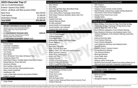 More photos of 2025 Chevrolet Trax LT at Jim Norton Chevrolet, OK