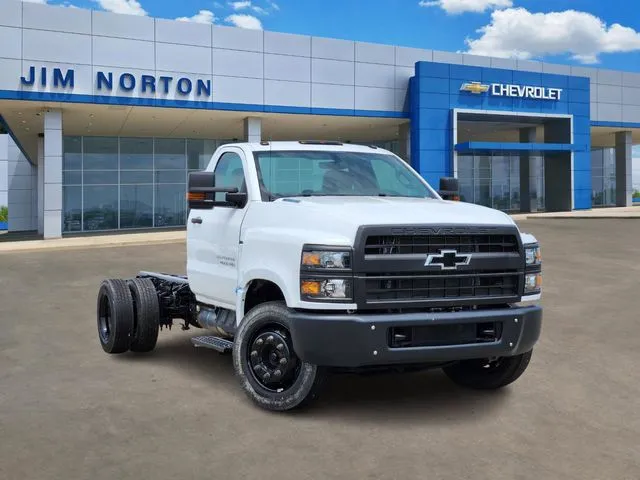 White 2024 Chevrolet Silverado 4500HD Work Truck for sale in Broken Arrow, OK