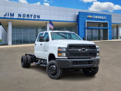 White 2024 Chevrolet Silverado 4500HD Work Truck for sale in Broken Arrow, OK
