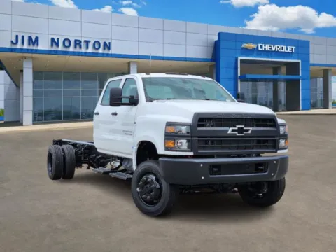 White 2024 Chevrolet Silverado 4500HD Work Truck for sale in Broken Arrow, OK