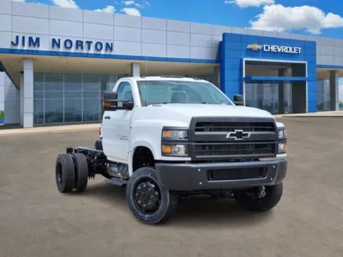 White 2024 Chevrolet Silverado 4500HD Work Truck for sale in Broken Arrow, OK