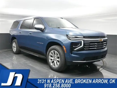 Blue 2025 Chevrolet Suburban Premier for sale in Broken Arrow, OK
