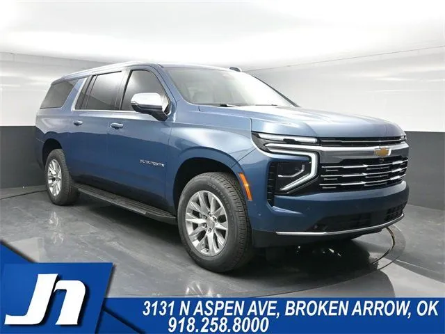 Blue 2025 Chevrolet Suburban Premier for sale in Broken Arrow, OK