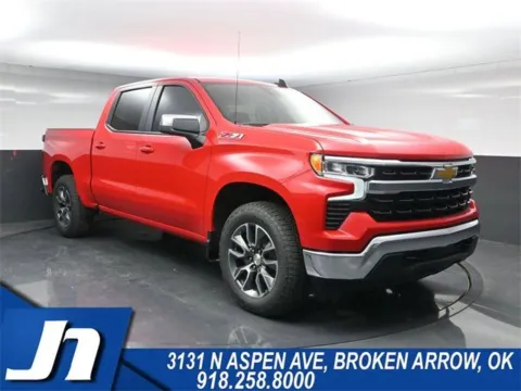 Red 2025 Chevrolet Silverado 1500 LT for sale in Broken Arrow, OK
