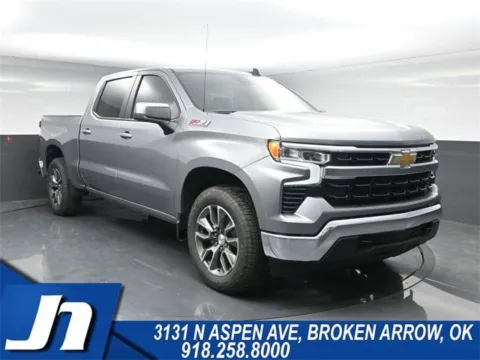 Gray 2025 Chevrolet Silverado 1500 LT for sale in Broken Arrow, OK