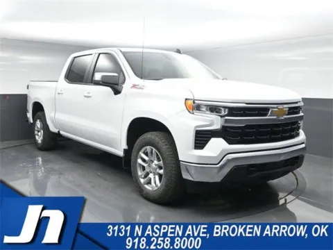 White 2025 Chevrolet Silverado 1500 LT for sale in Broken Arrow, OK