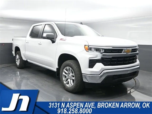 White 2025 Chevrolet Silverado 1500 LT for sale in Broken Arrow, OK