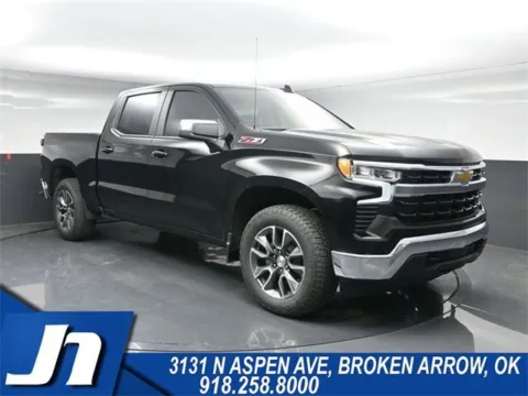 Black 2025 Chevrolet Silverado 1500 LT for sale in Broken Arrow, OK