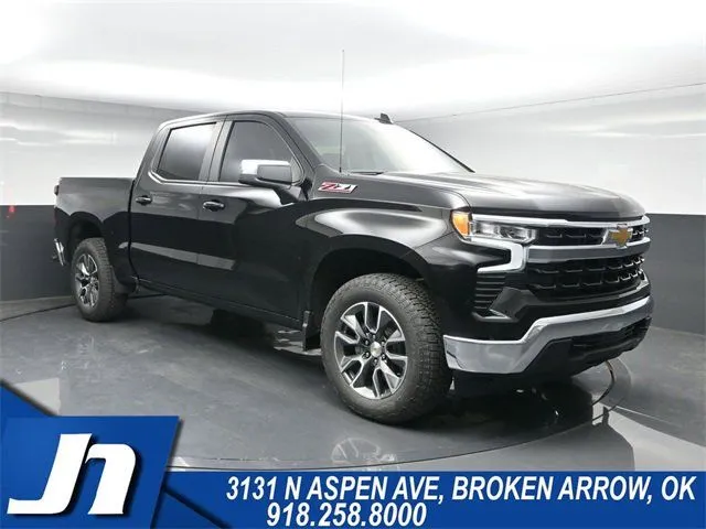 Black 2025 Chevrolet Silverado 1500 LT for sale in Broken Arrow, OK