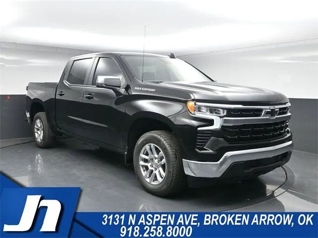 Black 2025 Chevrolet Silverado 1500 LT for sale in Broken Arrow, OK