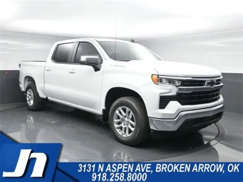 White 2025 Chevrolet Silverado 1500 LT for sale in Broken Arrow, OK