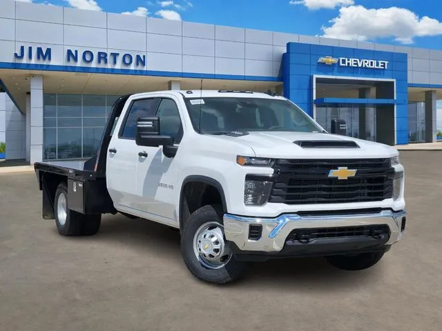 White 2025 Chevrolet Silverado 3500HD Work Truck for sale in Broken Arrow, OK