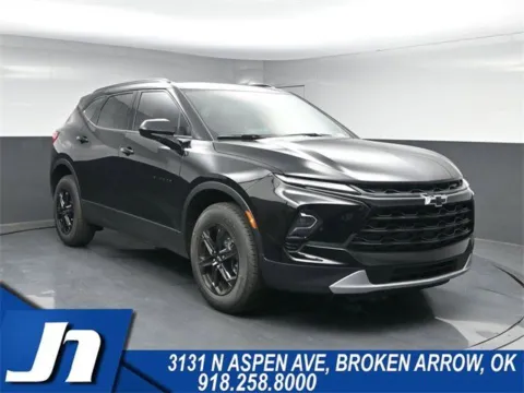 Black 2025 Chevrolet Blazer LT for sale in Broken Arrow, OK